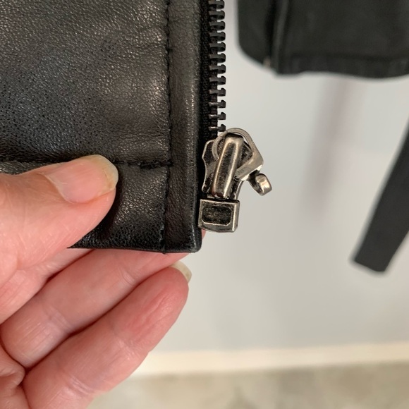 Women’s JLC Vintage Classic Black All Leather Jacket Size S‎ - Picture 5 of 16